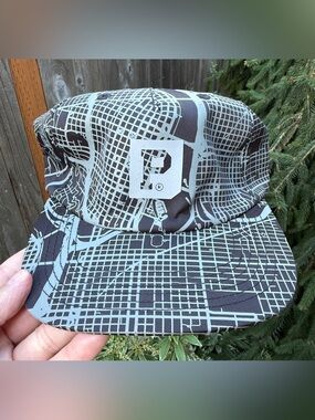 Reflective Dad Hat Portland Gear PDX Roses cycling running